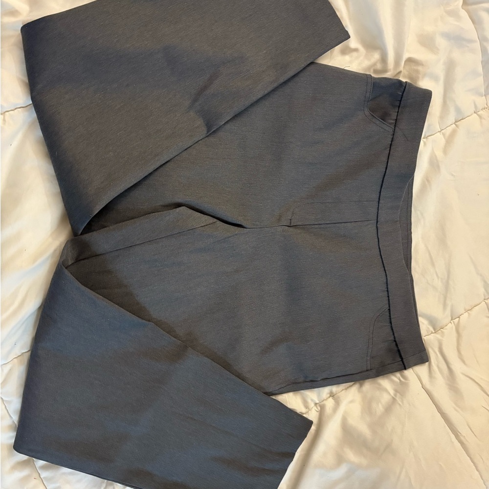 Alfred Dunner Charcoal Petite Pants - Picture 4 of 8